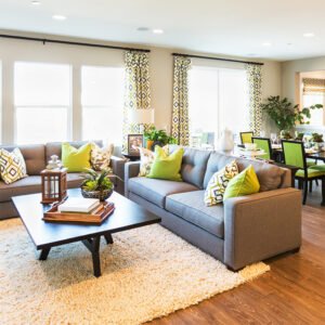 Cozy living room space
